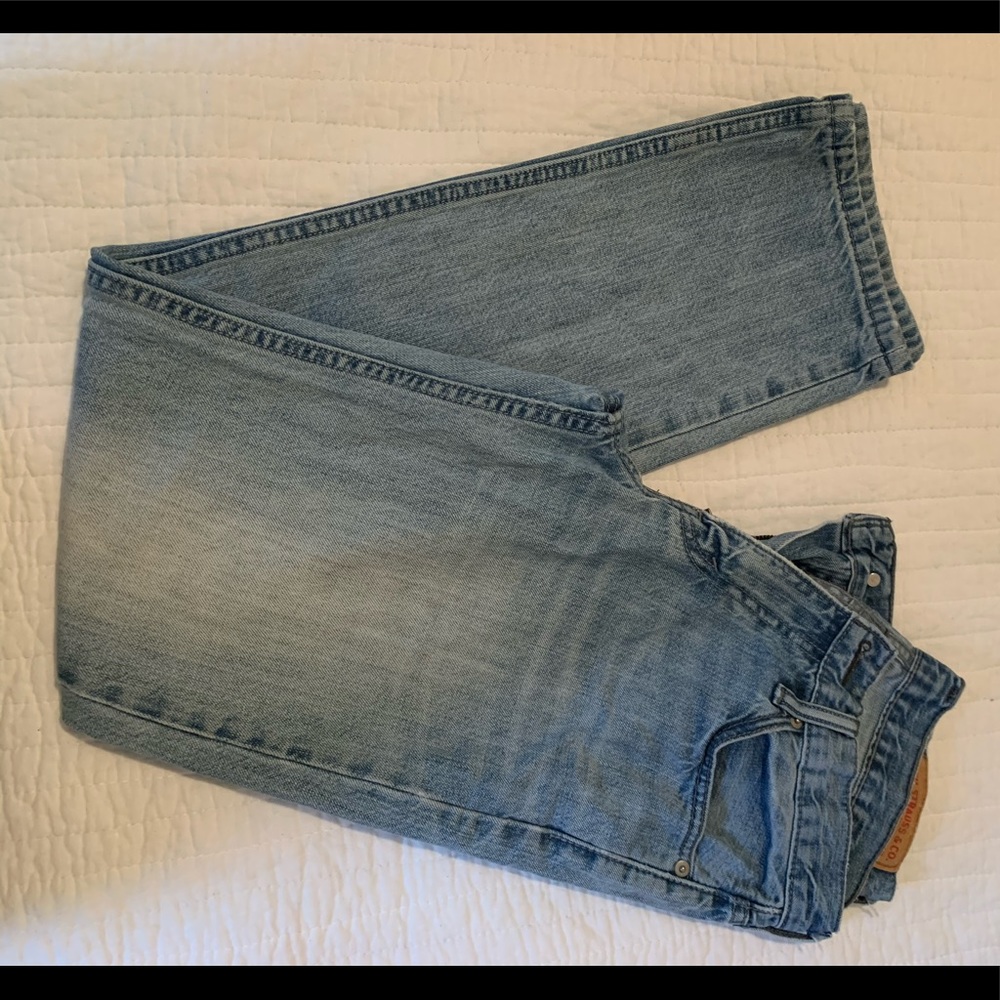 Levi Strauss blue jeans